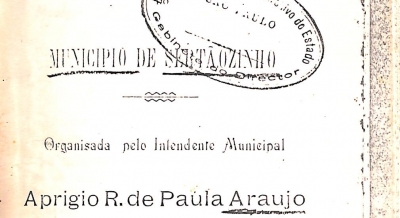 Monographia Município de Sertãozinho - Aprígio de Araújo